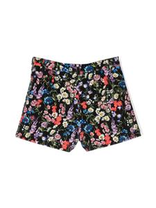 Dolce & Gabbana Kids Shorts met bloemenprint - Zwart