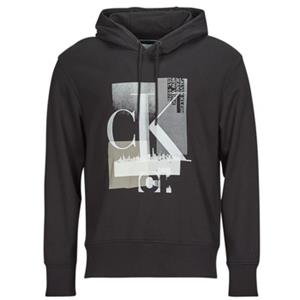 Calvin Klein Jeans Sweater  CONNECTED LAYER LANDSCAPE HOODIE