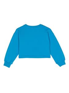 Chiara Ferragni Kids Sweater met logoprint - Blauw