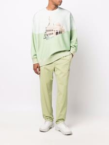 Undercover Sweater met print - Groen