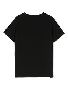 Versace Kids T-shirt met print - Zwart