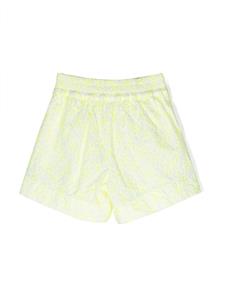 MC2 Saint Barth Kids Shorts met elastische taille - Geel