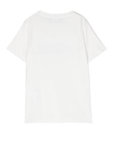 Versace Kids T-shirt met logoprint - Wit