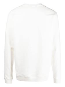 DONDUP Sweater met logoprint - Wit