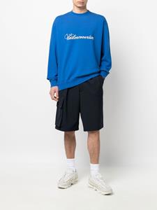Undercoverism Sweater met logoprint - Blauw