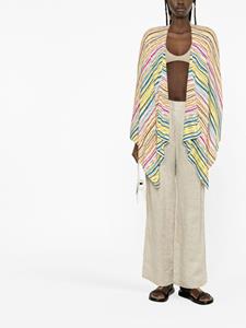 Missoni Asymmetrische cape - Beige