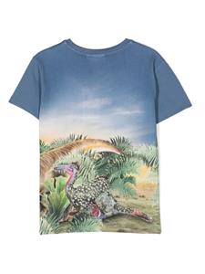 Molo T-shirt met print - Blauw