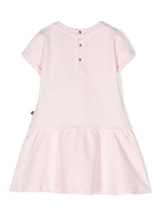 Philipp Plein Junior Mini-jurk met teddybeerprint - Roze