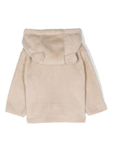 TEDDY & MINOU button-up fleece jacket - Beige