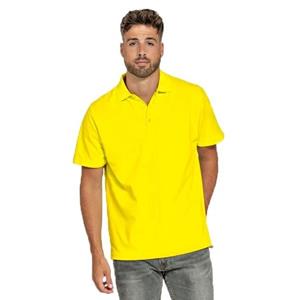 Lemon & Soda Polo shirt geel voor heren