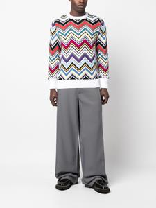 Missoni Sweater met zigzag-patroon - Zwart