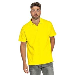 Lemon & Soda Poloshirt heren geel -