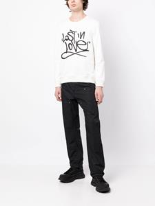 Ports V Sweater met tekst - Wit