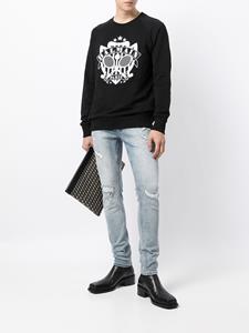 Balmain Sweater verfraaid met logo - Zwart