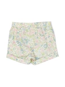 Bonpoint Shorts met bloemenprint - Beige