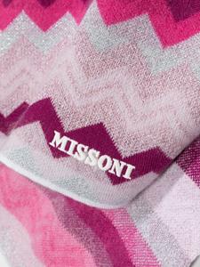 Missoni Kids Sjaal met zigzag patroon - Roze