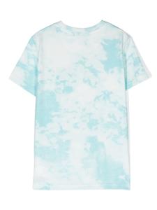 Ralph Lauren Kids T-shirt met tie-dye print - Blauw