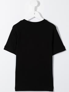 Emporio Armani Kids T-shirt met logoprint - Zwart