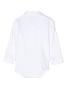 Il Gufo Romper met shirt-stijl - Wit