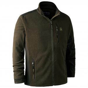 Deerhunter  Muflon Zip-In Fleece Jacket - Fleecevest, olijfgroen/zwart