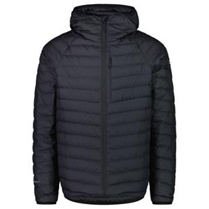 Mons Royale  Atmos Wool X Down Insulation Hood - Isolatiejack, zwart/blauw