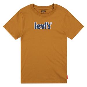 Levis Levi's T-shirt met opdruk lichtbruin