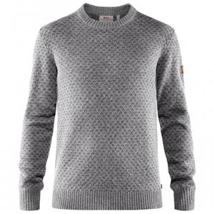 Fjällräven  Övik Nordic Sweater - Wollen trui, grijs