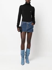 Vivienne Westwood Mini-rok met geborduurd logo - Blauw
