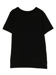 Ralph Lauren Kids T-shirt met geborduurd logo - Zwart
