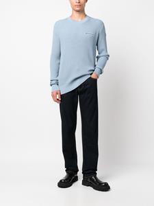 Moncler Sweater met logopatch - Blauw