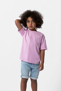 Sissy-Boy Roze T-shirt met borstzakje