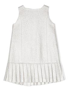 Versace Kids Tweed mini-jurk - Wit