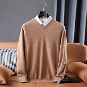 TIDENOVEL Men Sweater 100% Wool Winter Knit Pullover Autumn Jumper Man Cashmere Sweaters Knit Top Long Sleeve