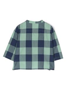 Bonton Shirt met gingham ruit - Groen