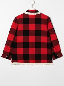 Woolrich Kids Geruit shirt - Rood