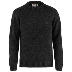 Fjällräven  Lada Round-Neck Sweater - Wollen trui, zwart