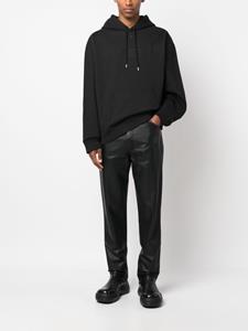 Courrèges Sweater met capuchon - Zwart