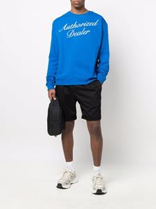Just Don Sweater met print - Blauw