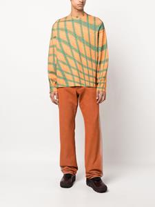 Bianca Saunders Sweater met print - Oranje