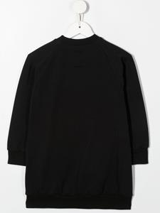 WAUW CAPOW by BANGBANG Sweaterjurk met strikdetail - Zwart