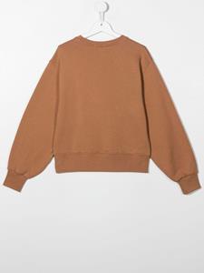 Pinko Kids Sweater verfraaid met parels - Bruin