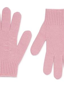 Gucci Kids Wollen handschoenen - Roze