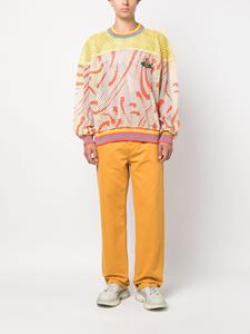 Vivienne Westwood Sweater met mesh - Geel