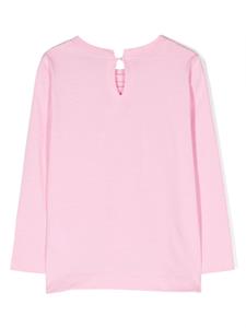 Chiara Ferragni Kids Sweater met logo - Roze