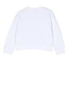 Stella McCartney Kids Sweater met bloemenprint - Wit