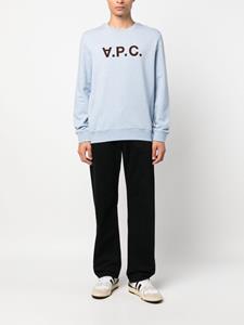 APC Sweater van biologisch katoen - Blauw