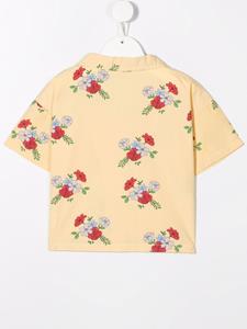 The campamento Shirt met bloemenprint - Geel