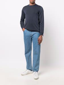 Drumohr Sweater met ronde hals - Blauw