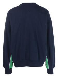 Tommy Jeans Sweater met logopatch - Blauw