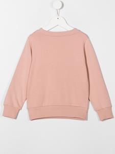 Moncler Enfant Sweater met logoprint - Roze